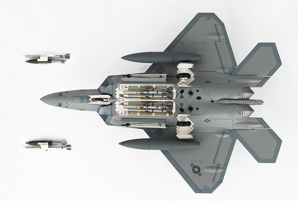 Lockheed F-22 Raptor AF 10194, 94th FS, 1st FW, Base Aérea de Langley, Virginia, 1:72, Hobby Master 