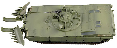 M1 Panther with Mine Plow, 1:72, Easy Model 