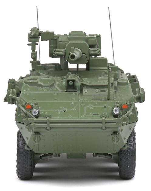 M1128 MGS Stryker (color verde) 2002, 1:48, Solido 