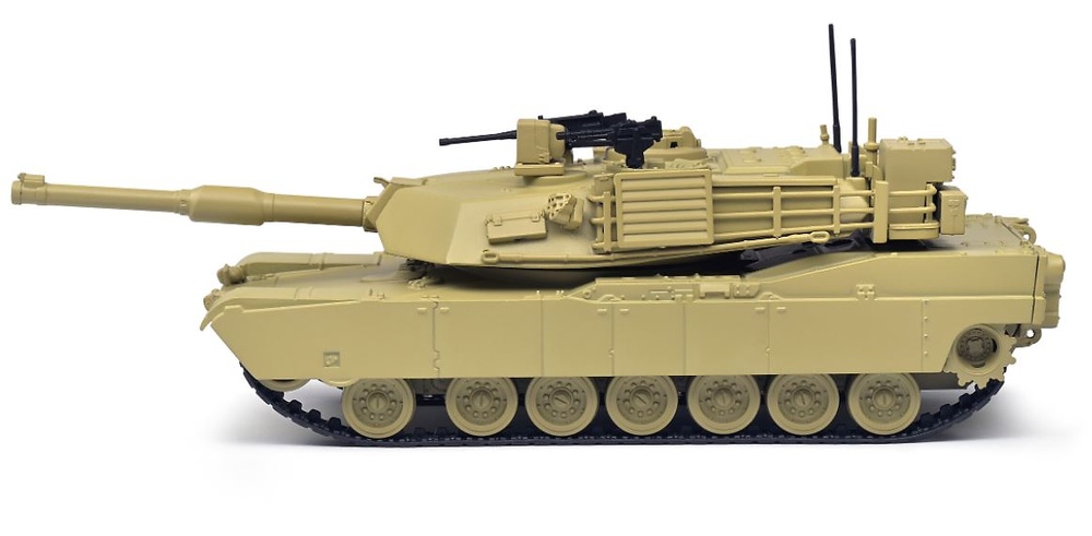 M1A1 Abrams (color desierto) 1980, 1:58, Solido 