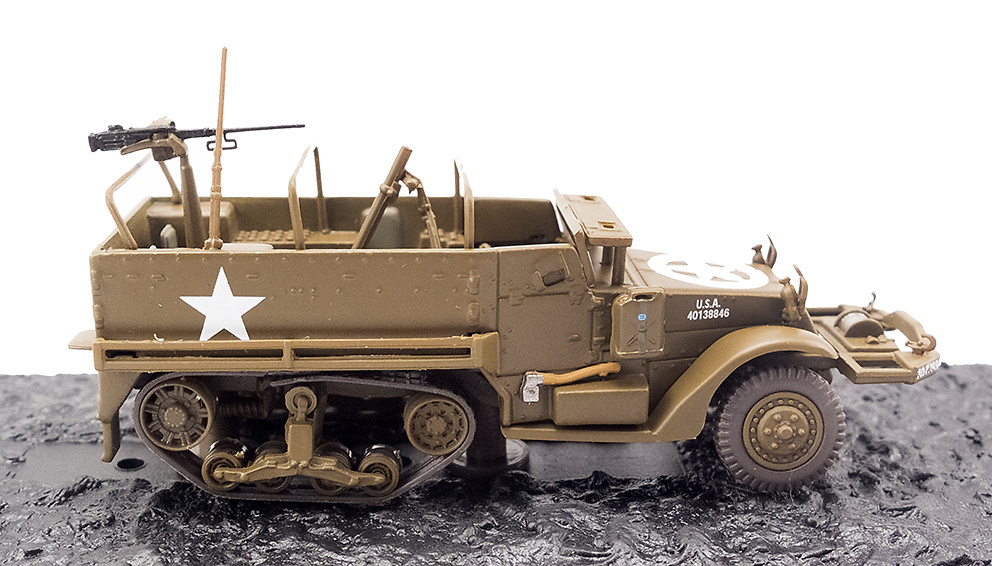 M21, Semioruga, 193rd Tank Battalion, 10th Army, Alemania 1945, 1:72, Altaya 