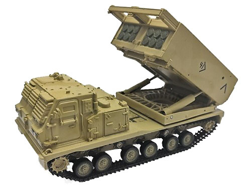M270 Sistema de Lanzamiento Múltiple de Cohetes, US Army, 2003, 1:72, Panzerkampf 