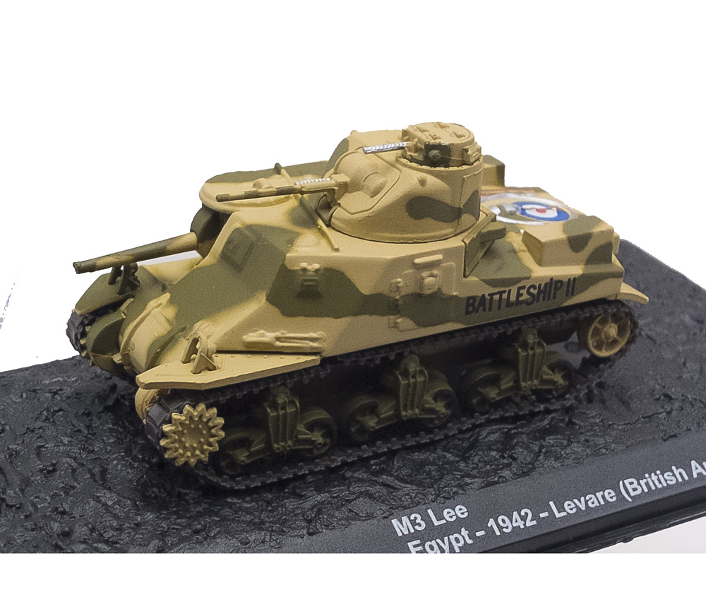 M3 Lee, 10th Armoured Division, Ejército Británico, Levare, Egipto, 1942, Altaya 