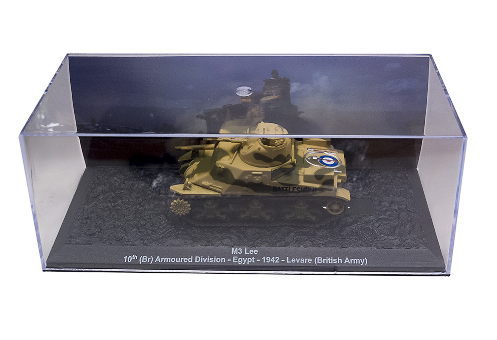 M3 Lee, 10th Armoured Division, Ejército Británico, Levare, Egipto, 1942, Altaya 