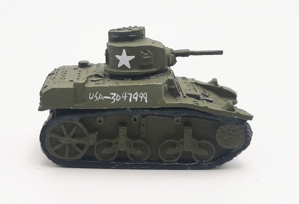 M3 Stuart, EEUU, 2ª Guerra Mundial, 1:87, Salvat, 1:87, Salvat 