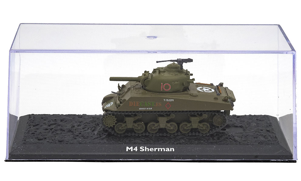 M4 Sherman, USA, 1942/55, 1:72, Atlas Editions 