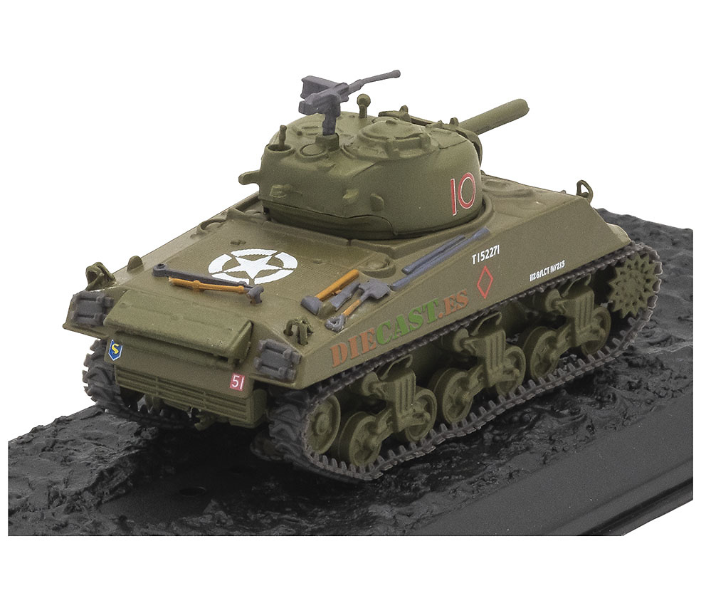 M4 Sherman, USA, 1942/55, 1:72, Atlas Editions 