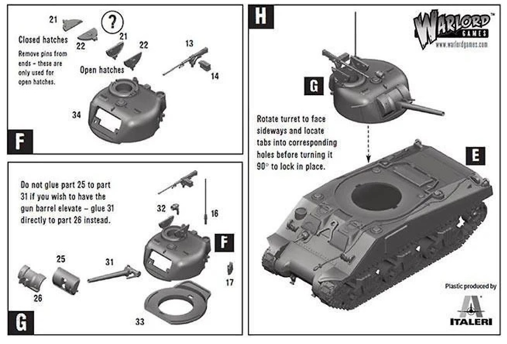 M4 Sherman, Warlord Games 