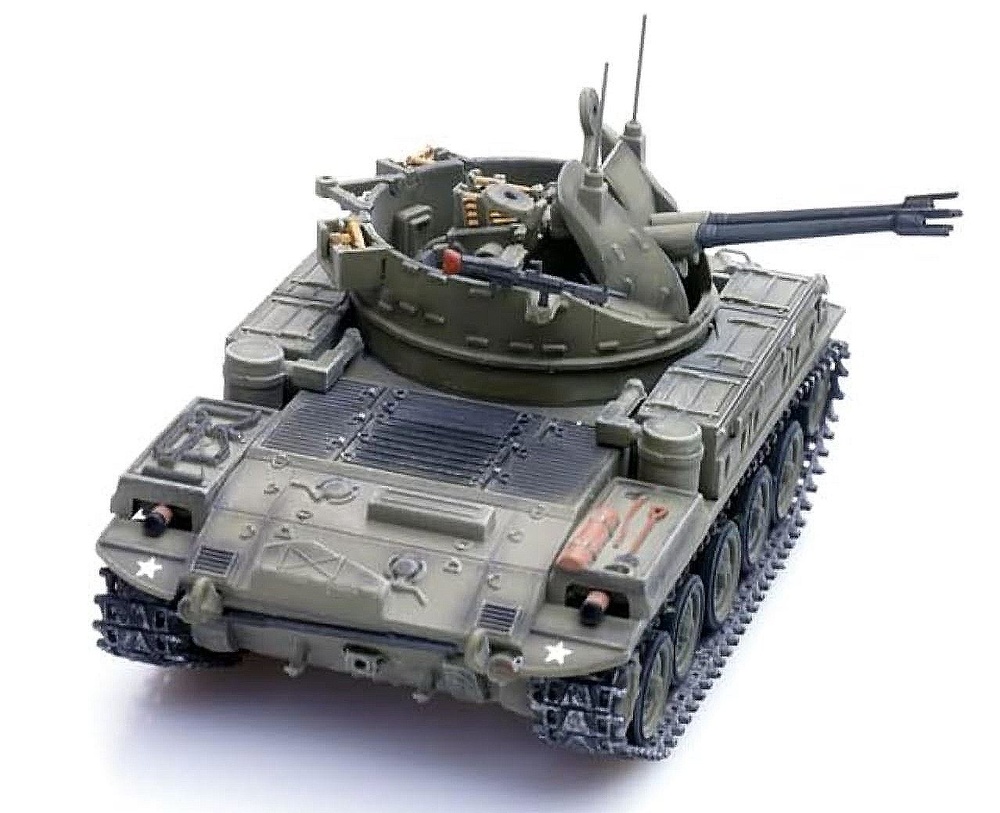 M42 Duster Guerra de Vietnam “Ataúd de hierro”, 1:72, Panzerkampf 