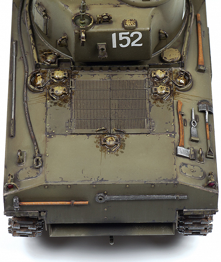 M4A2 Sherman 75mm, Tanque medio,1:35, Zvezda 