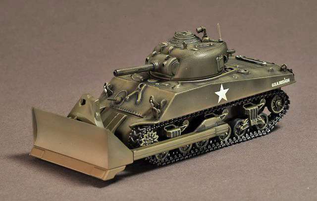M4A3 Sherman Dozer, US Army, Korea, 1950, 1:72, War Master 