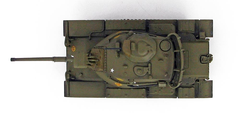 M60A1 Patton Tank 3rd Armored Division, Alemania, 1960s, 1:72, Hobby Master 