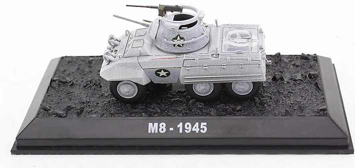 M8 Greyhound, blindado ligero, USA, 1945, 1:72, Panzerkampf 