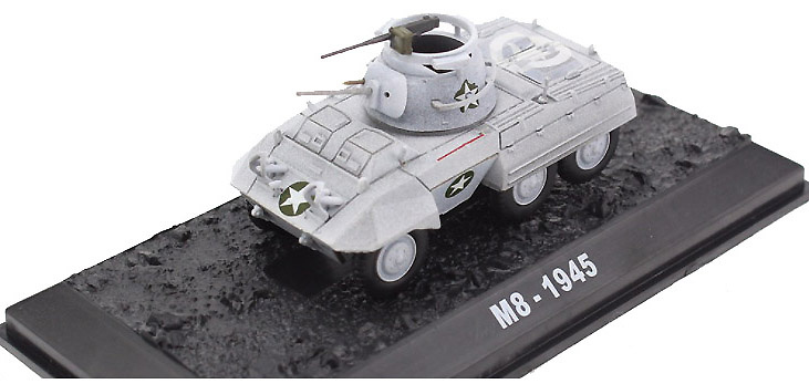 M8 Greyhound, blindado ligero, USA, 1945, 1:72, Panzerkampf 