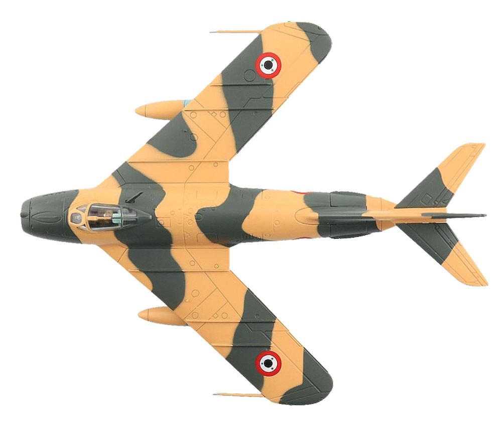 MIG17F Fresco, Fuerza Aérea Siria, 1033, 1968, 1:72, Hobby Master 