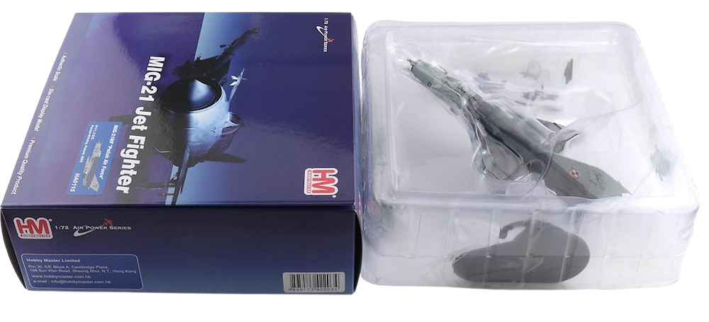 MIG21 MF 9111, 3 ELT, Poznan-Kresiny, Polonia, 2002, 1:72, Hobby Master 