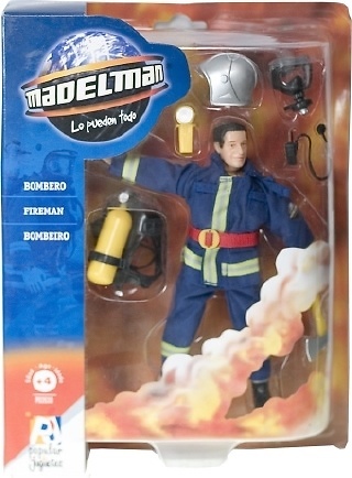 Madelman Bombero, 1:10, Popular de Juguetes 