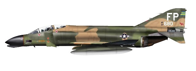 McDonnell Douglas F-4C Phantom II s/n 63-7680, Col. Robin Olds 