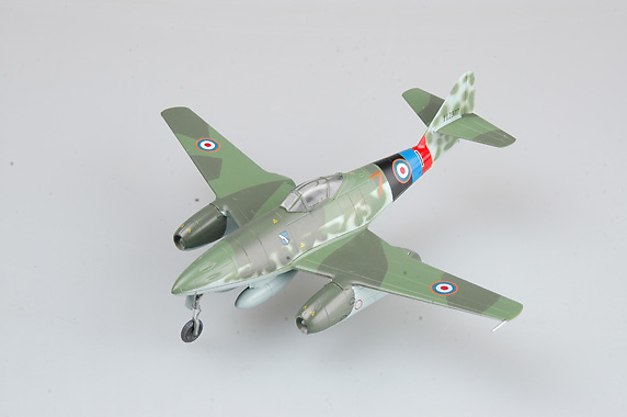 Me262 A-1a, Yellow 7, Lubeck, 1945, 1:72, Easy Model 