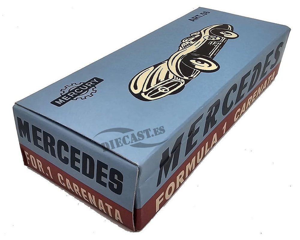 Mercedes Carenata, 1:48, Hachette 
