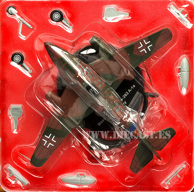 Messerschmitt Me 262 A-1a , 1945, 1:72, Altaya 