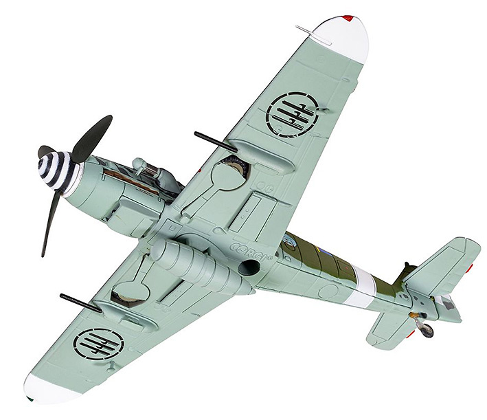 Messerschmitt Me109G-6 (Trop), Sicilia, Julio 1943, 1:72, Corgi 