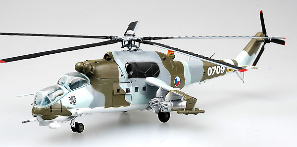 Mi-24 No.0709, Ejército del Aire de la República Checa, 1:72, Easy Model 