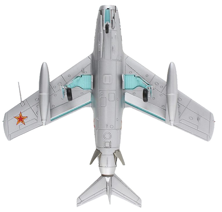 MiG-15 Fagot, Fuerza Aérea Soviética, Black 8170, años 50, 1:72, Hobby Master 