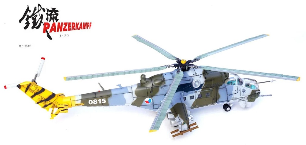 Mil Mi-24V, Fuerza Aérea Checa,0815, Tiger Meet, 1:72, Panzerkampf 