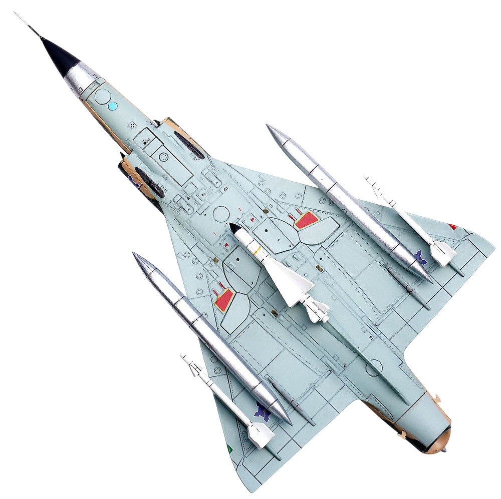 Mirage IIIC 10-LL nº28, Destacamento del Aire 188, Yibuti, Octubre 1984, 1:72, Panzerkampf 
