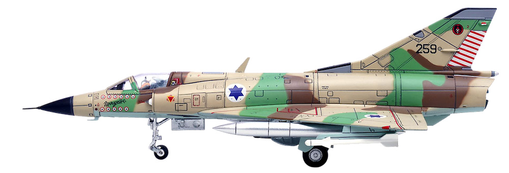 Mirage IIICJ IDFAF, Fuerza Aérea Israelí 259, Tayeset 101, Hatzor, lsrael, 1971, 1:72, Panzerkampf 