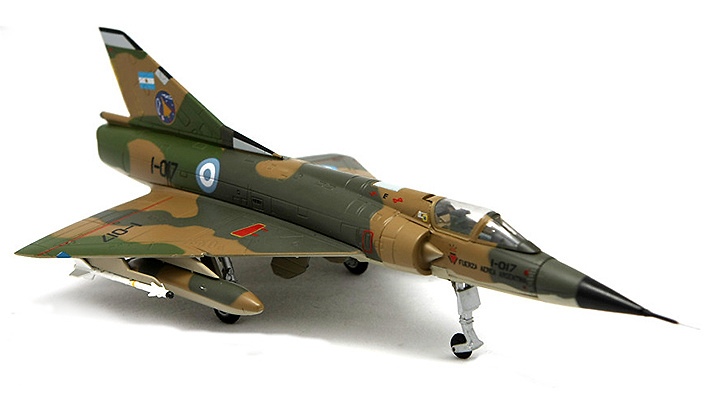 Mirage IIIEA, Fuerza Aérea Argentina, 1982, Guerra de las Malvinas, 1:72, Falcon Models 