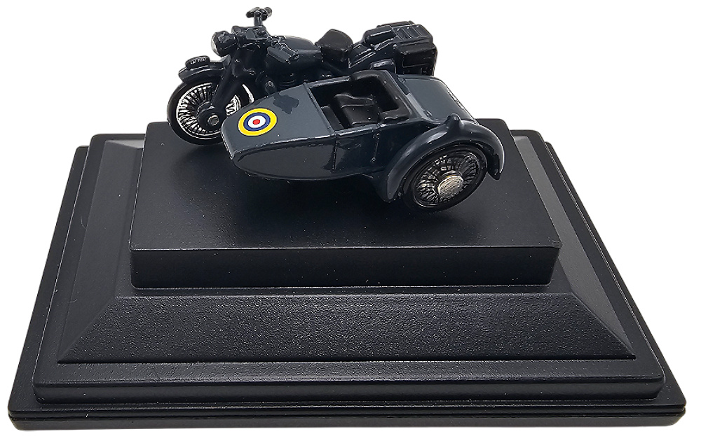 Motocicleta con sidecar, RAF, 1:76, Oxford 76BSA008 