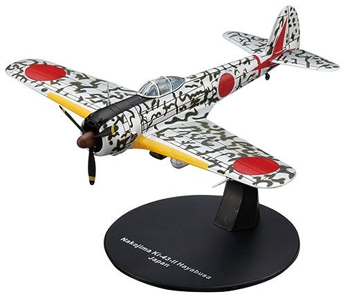Nakajima Ki-43-II Hayabusa, 2ª G.M. Caza Servicio Aéreo Ejército Japonés, 1:72, DeAgostini 