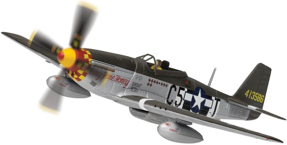 North American P-51D Mustang, ‘Hurry Home Honey’, 1944, 1:72, Corgi 