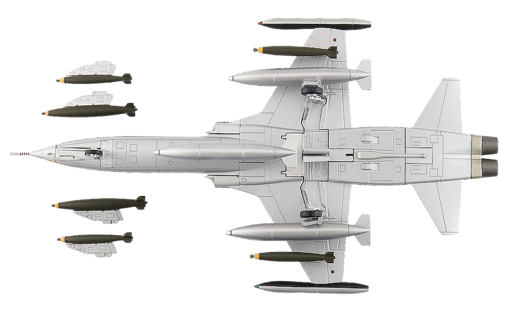 Northrop F-5B Freedom Fighter, ROCAF, #1104, Taiwan, 1960s, 1:72, Hobby Master 