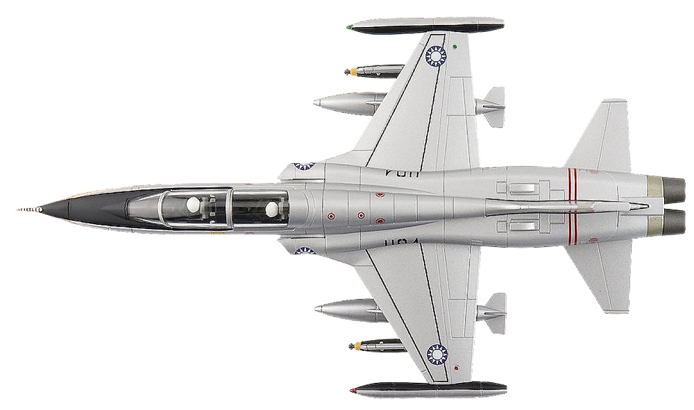 Northrop F-5B Freedom Fighter, ROCAF, #1104, Taiwan, 1960s, 1:72, Hobby Master 