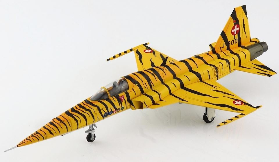 Northrop F-5E Tiger II, J-3003 Sinacat, Competición de las Fuerzas Armadas Suizas, Suiza, 2001, 1:72, Hobby Master 