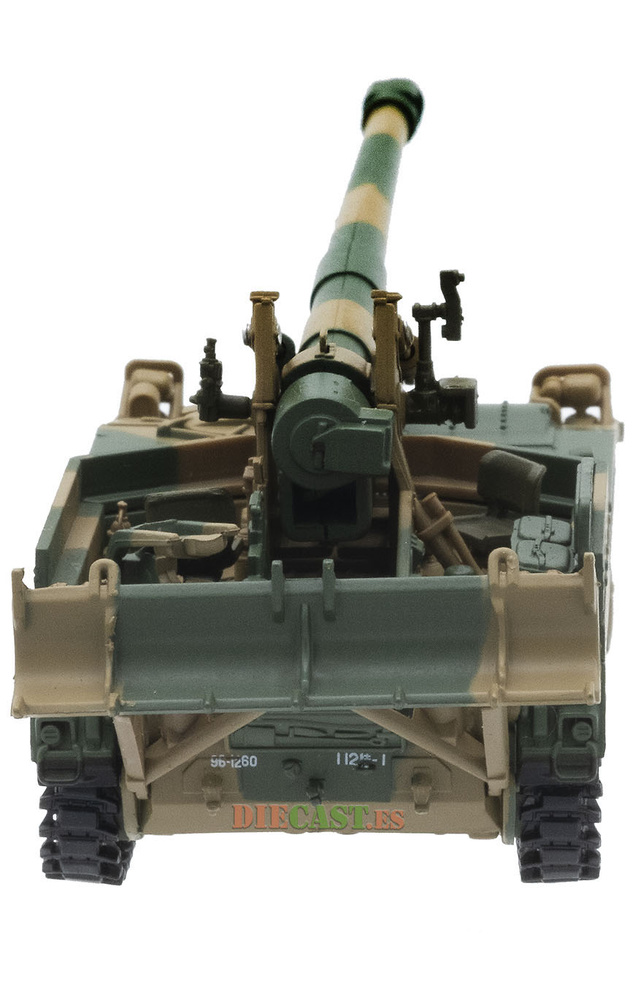 Obús Autopropulsado M110, 203 mm., JGSDF, Japón, 1:72, DeAgostini 