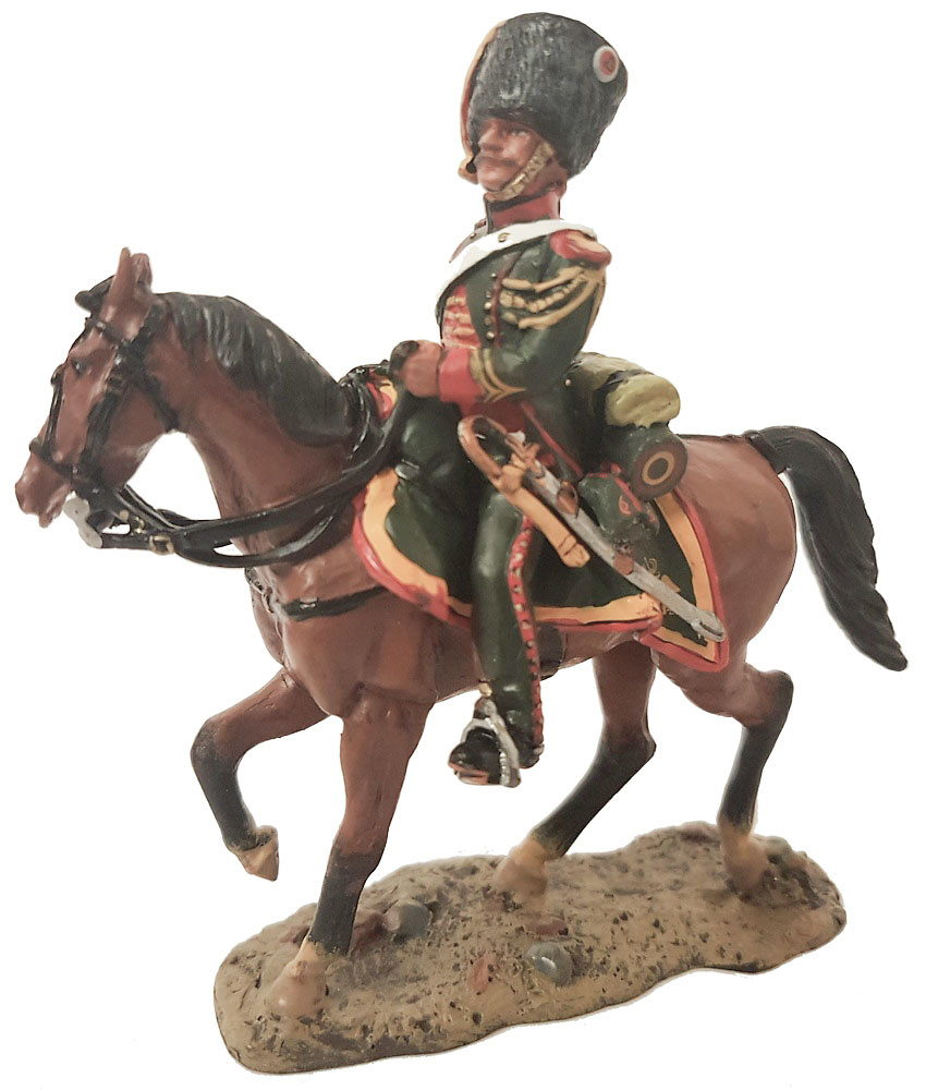 Oficial de Cazadores a Caballo de la Guardia, 1809, 1:30, Del Prado 