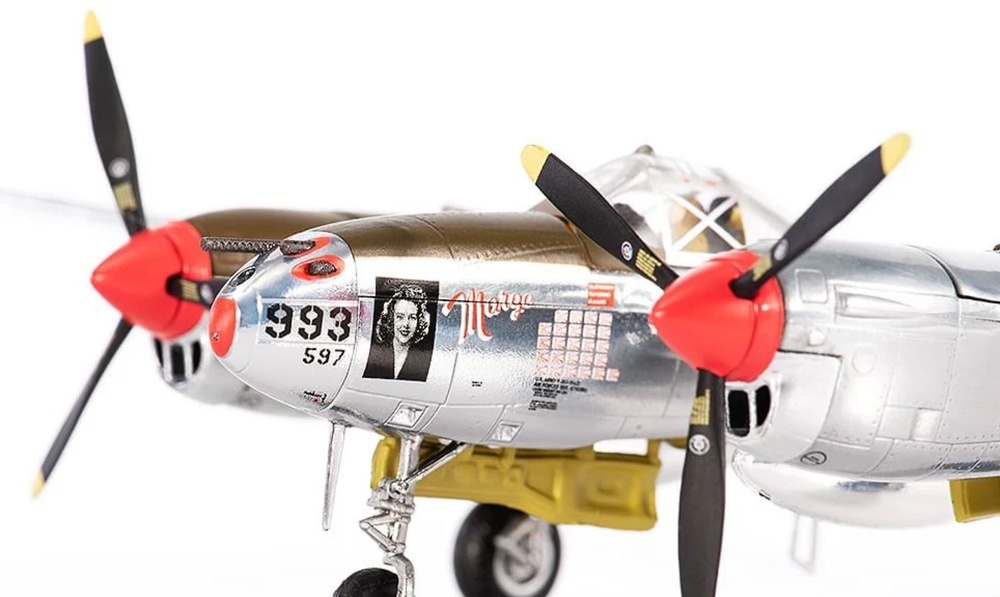 P-38J Lighting, 5º Comando de Cazas, Ejército del Aire de EE.UU. 1944, 1:72, JC Wings 