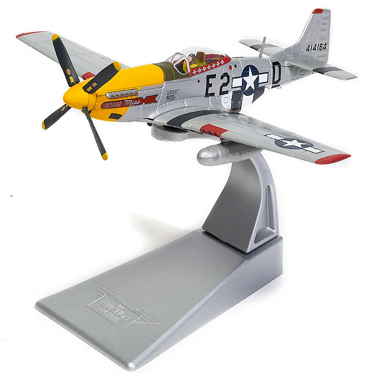 P-51D Mustang, 44 14164 E2 D Detroit Miss, Lt. Urban L Drew 375th FS 361st FG RA, 1:72, Corgi 