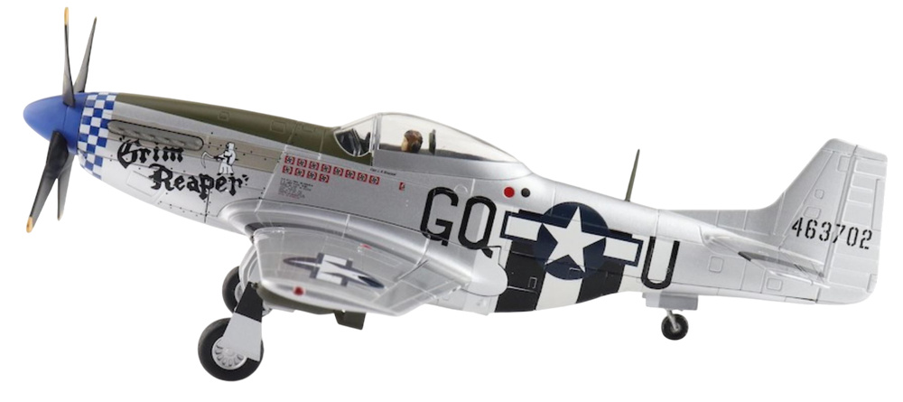 P-51D Mustang, USAAF, 4463702 Grim Reaper, 1945, 1:48, Hobby Master 