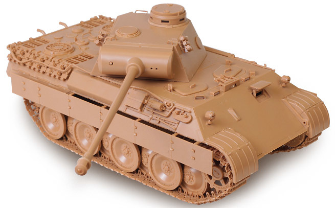 Panther Ausf.D, Tanque medio alemán, 1:35, Zvezda 