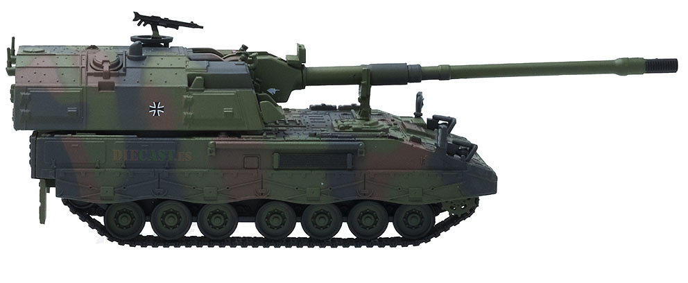 Panzer Haubitze PzH-2000, Artillería Autopropulsada, Ejército Alemán, Afganistan, 2001, 1:72, Panzerkampf 