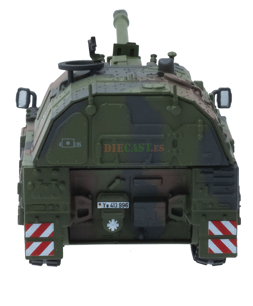 Panzer Haubitze PzH-2000, Artillería Autopropulsada, Ejército Alemán, Afganistan, 2001, 1:72, Panzerkampf 