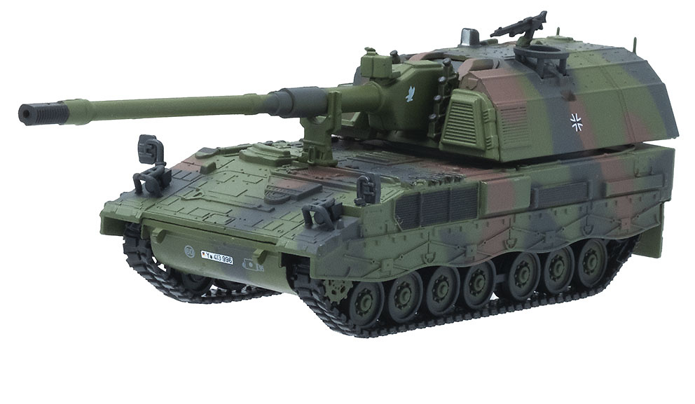 Panzer Haubitze PzH-2000, Artillería Autopropulsada, Ejército Alemán, Afganistan, 2001, 1:72, Panzerkampf 