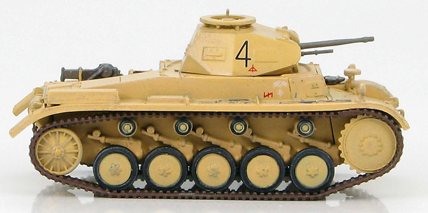 Panzer II Ausf. C Pz.Rgt.8, 15th Panzer Division, Libya 1941, 1:72, Hobby Master 