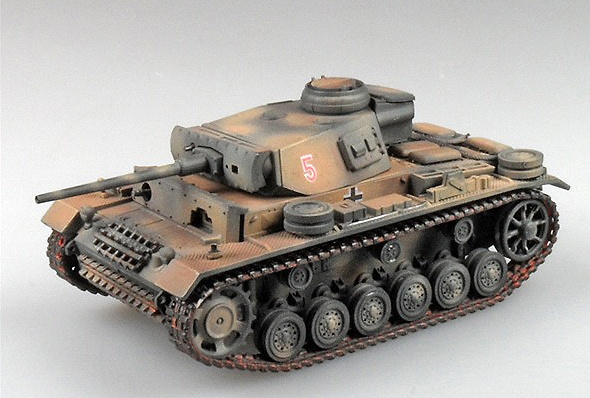 Panzer III Ausf.N, 15.Pz.Div, Afrikakorps 1943, 1:72, Panzerstahl 