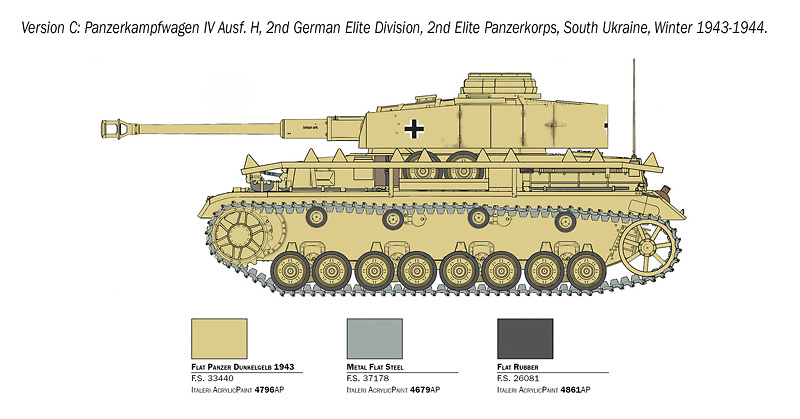 Panzer IV Ausf. H, Regimiento de Infantería Acorazada 